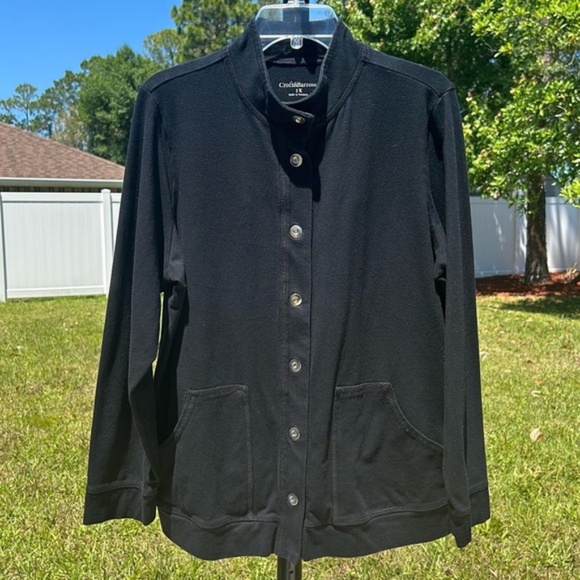 Croft&Barrow black jacket - Picture 1 of 16